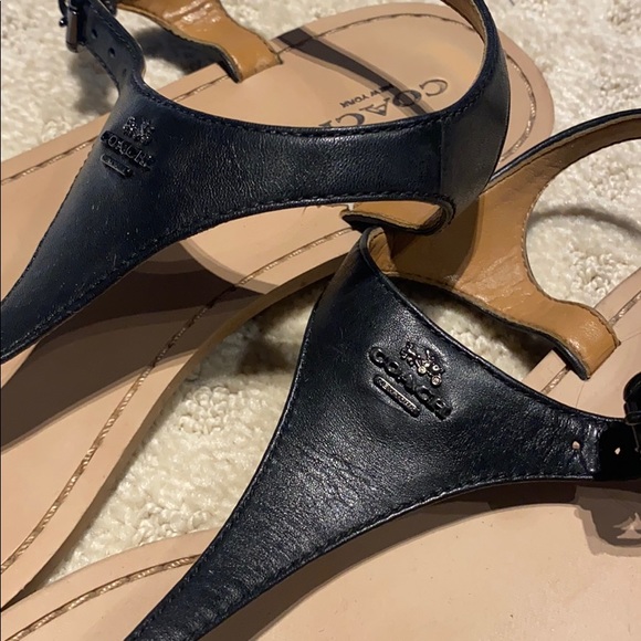 Coach Leather Sandals - Picture 2 of 3